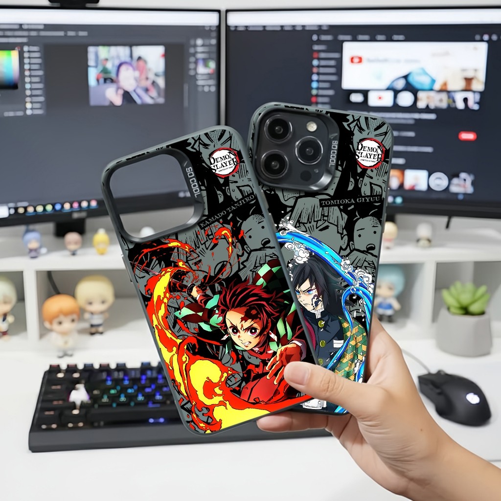 HP Demon SlayerกรณีiPhone SeriesสําหรับiPhone 16 pro PromaxกรณีสําหรับiPhone 16 16pro 16plus 16e iPh