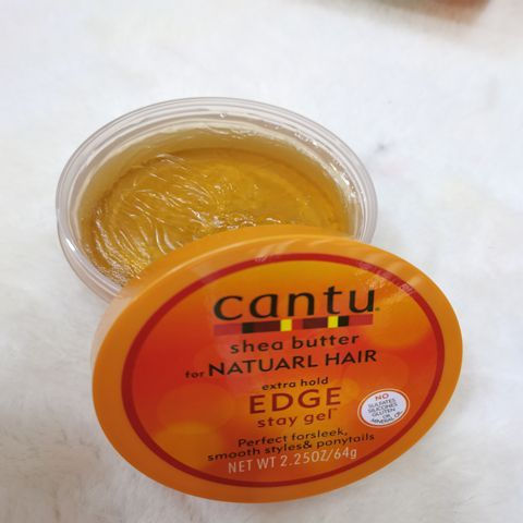 New Product#Hot NEW Cantu Shea Butter Extra Hold Edge Stay Gel Fluffy12Y