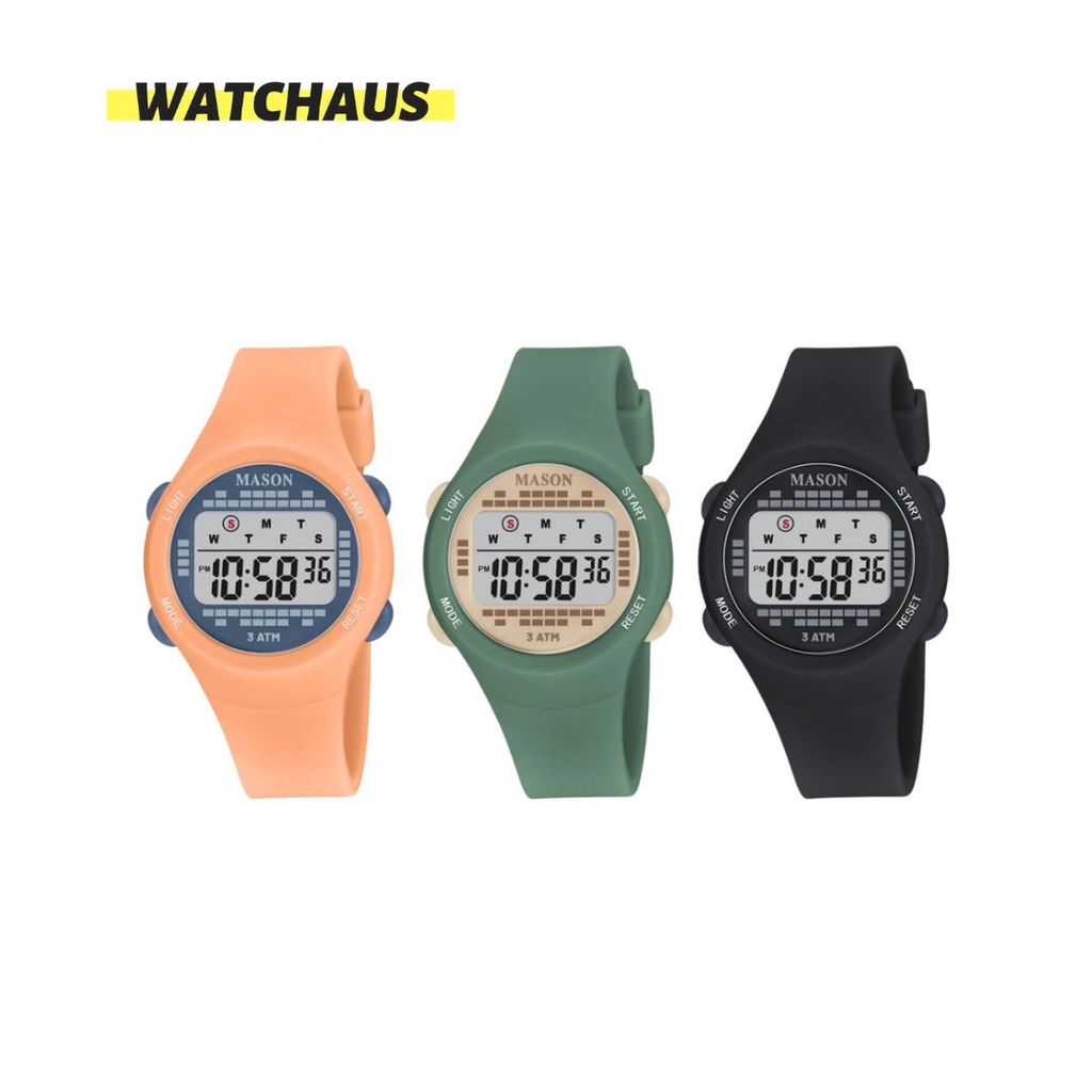 MASON MDB7022 MDB-7022 MDB 7022 DIGITAL RUBBER STRAP CHILDRENS WATCH