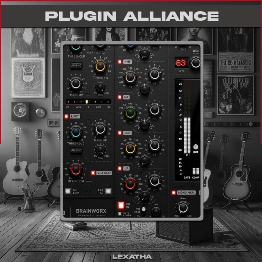 Brainworx bx console AMEK 200 Plugin Alliance Vst Plugin ไทย