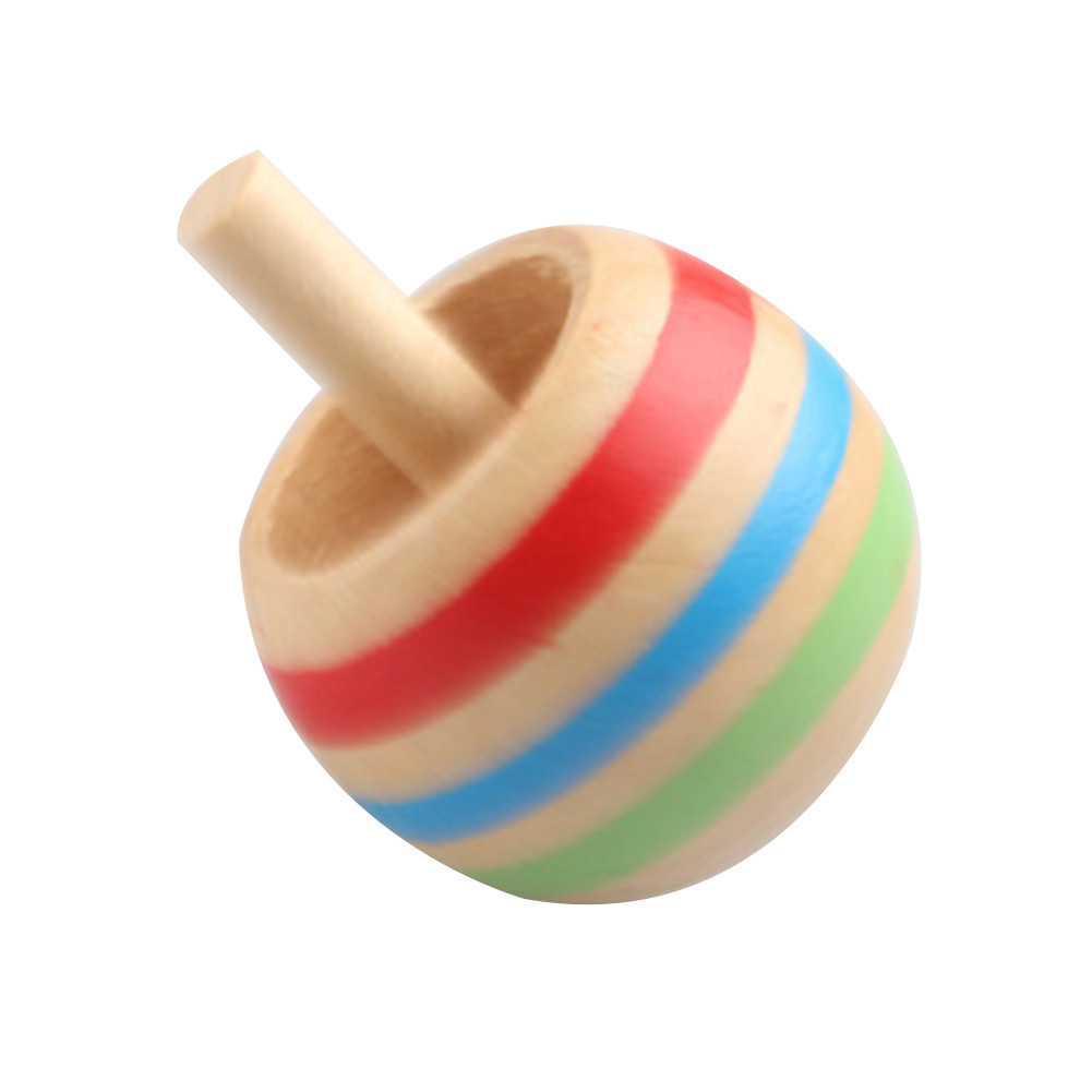 ASTELLA 3 ชิ้นไม้ Gyro Finger Spinner เดสก์ท็อป Spinning Top ของเล่นเด็กความเครียด Reliever FSRQ