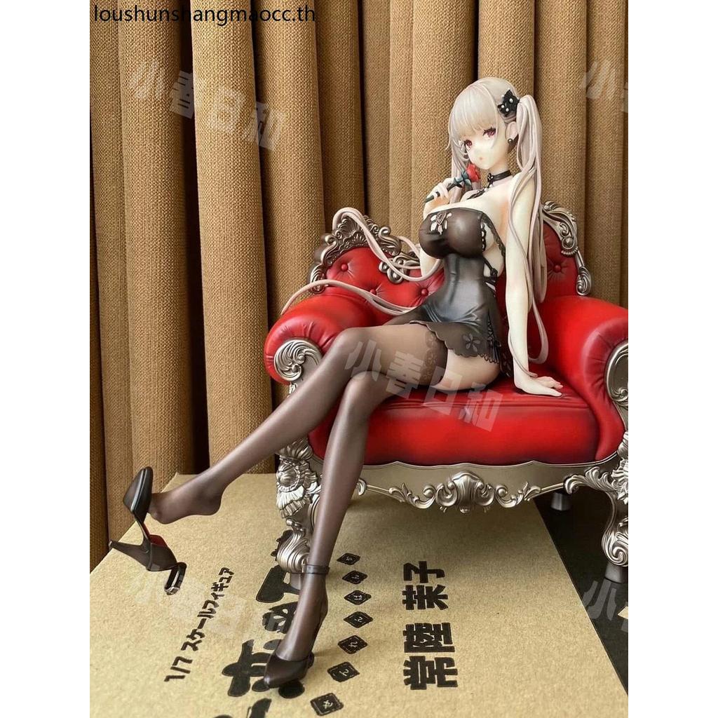 Azur Lane Dafeng Figure-Made Rose Color Celebration เกมสองมิติอุปกรณ์ต่อพ่วงสาวสวยแชสซีโมเดล