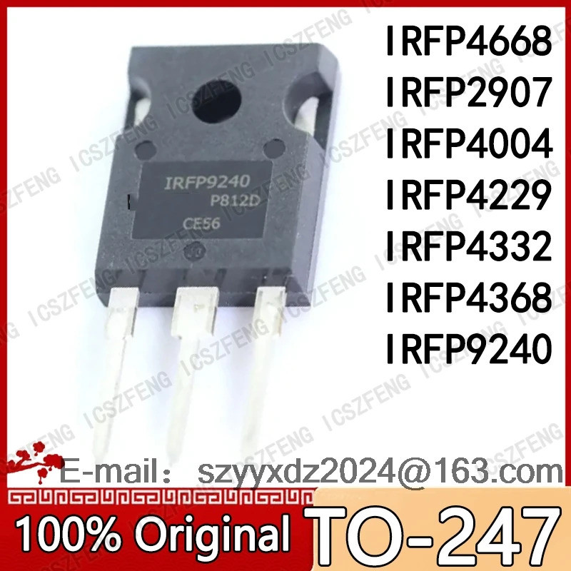 5PCS IRFP4668PBF IRFP4668 TO-247 IRFP2907 IRFP4004 IRFP4229 IRFP4332 IRFP4368 IRFP9240 IRFP2907PBF I