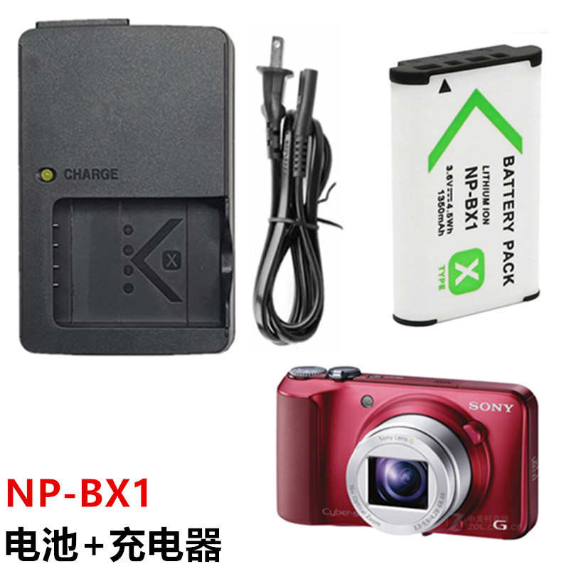 เหมาะสําหรับ Sony DSC-HX50 HX60 HX90 HX99 ZV1 กล้องดิจิตอล NP-BX1 แบตเตอรี่ + เครื่องชาร์จ