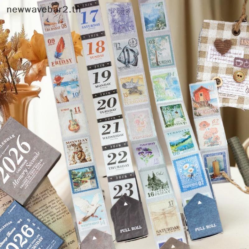 # waveba # Journal GO 365pcs Vintage 365 Days Daily Life Washi Tape Stiers สําหรับ Collage Junk Jour