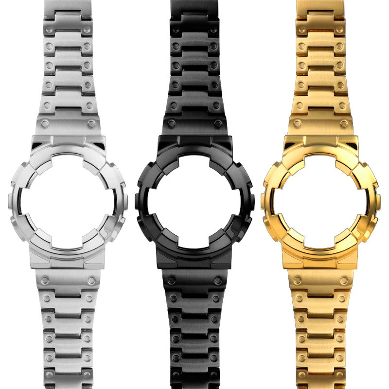 สําหรับ G-SHOCK GA100 GA110 GA120 GD100 120 สายนาฬิกาสําหรับ Casio gshock ผู้ชายนาฬิกาข้อมือ Bezel ส