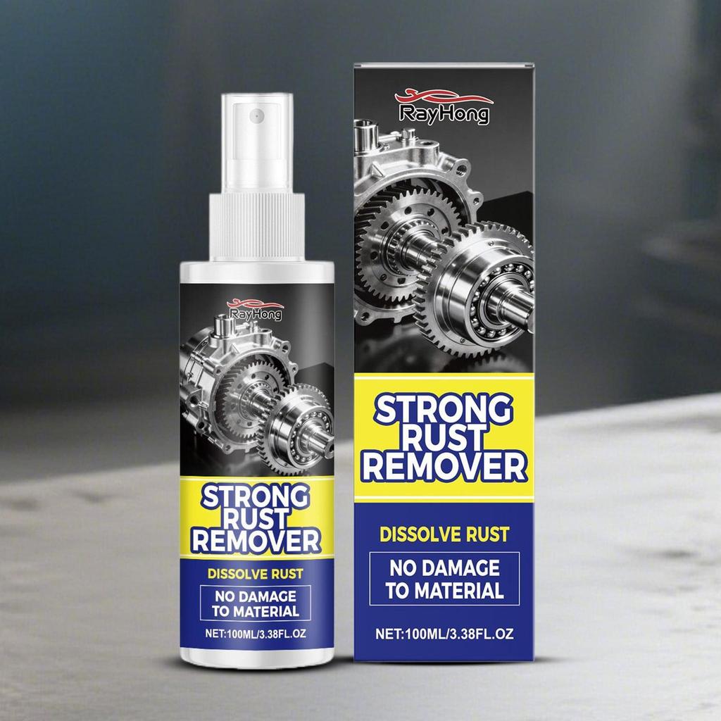 รถ Rust Remover 100ml คราบสนิม Converter ทําความสะอาดรถผงเหล็ก Converter สําหรับเครื่องจักรอุตสาหกรร