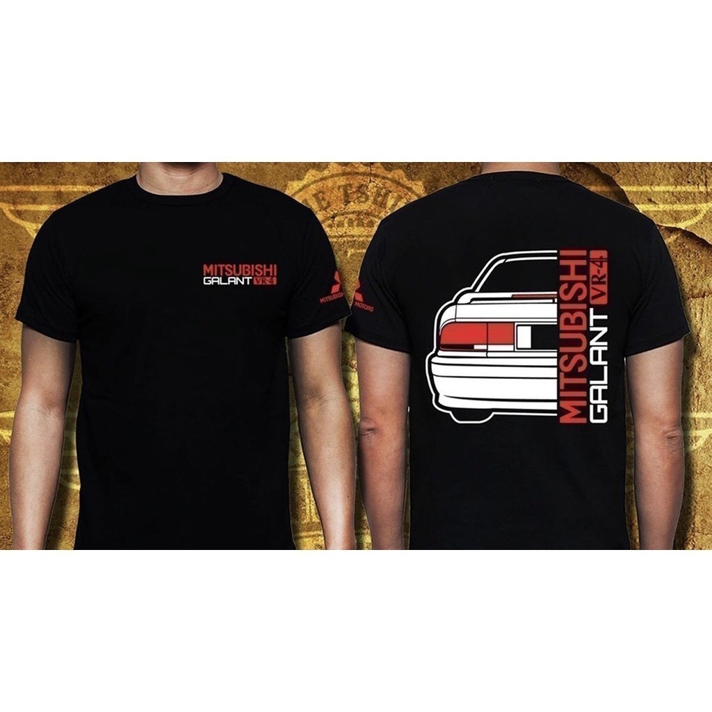 2025 Mitsubishi fashion Galant VR-4 REAR D1 (เสื้อยืดสีดํา)