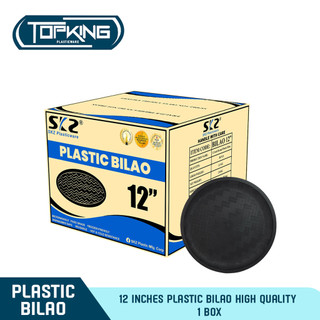 Top King 1box 12 Inches Reusable Bilao High Quality Plastic 30Pcs/Box