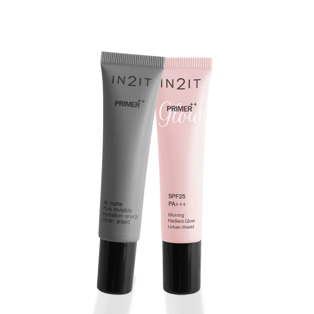 IN2IT ไพรเมอร์เบลอผิว เนื้อกำมะหยี่ Primer++ Glow เบลอรูขุมขน คุมมัน ช่วยให้เมคอัพติดทน ผิวโกลว์ 8g.
