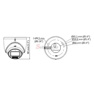 DS-2CE76D0T-LMFS / Hikvision กล้องวงจรปิด 2MP (Lens2.8mm) Smart Hybrid Light