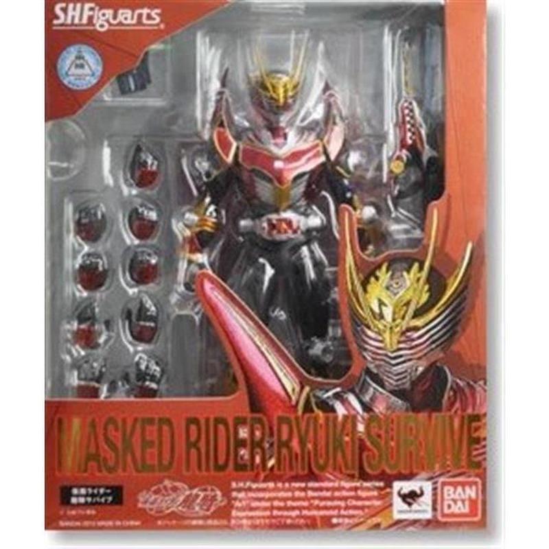 Bandai SHF Bandai Kamen Rider RYUKI Dragon Rider Fire Survival Form Final Form