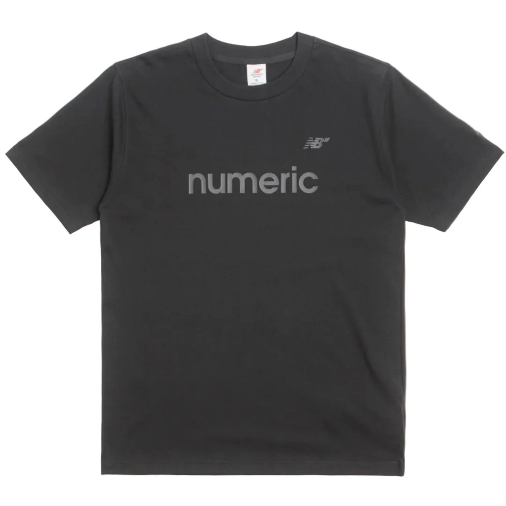 New Balance Numeric Cotton T-Shirt Faded Black