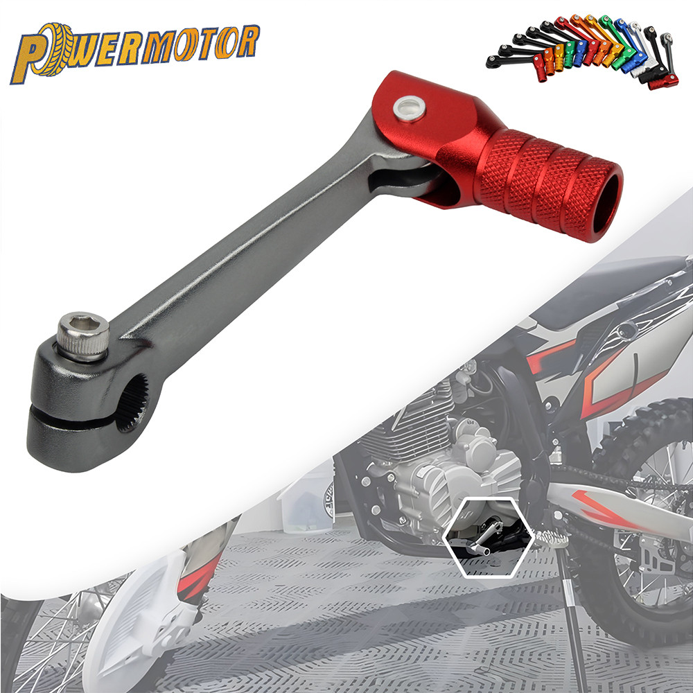 A-รถจักรยานยนต์เกียร์ Shift Lever สําหรับ Kayo T2 T4 T4L BSE Apollo CB 250 50 100 150 200 Universal 