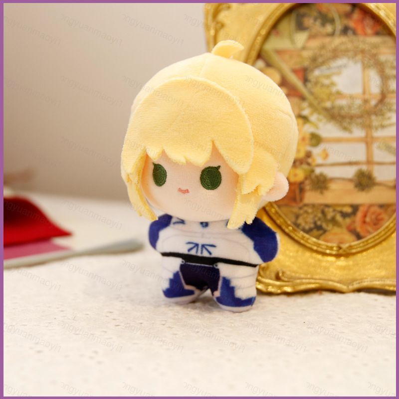 ZY1 ย้อนกลับ 1999 Fate FGO Saber Sotheby Marcus ตุ๊กตาตุ๊กตากระเป๋าจี้ปลาดาวตุ๊กตาของเล่นสาวของขวัญ 