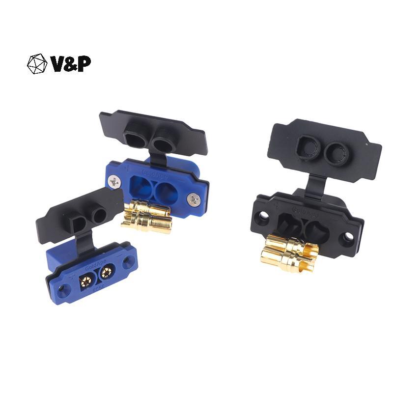 V & P Qui Charge ปลั๊กติดตั้งได้ XT60E XT90E EC5E EC8E พร้อมฝาครอบ High Current XT90 Connector