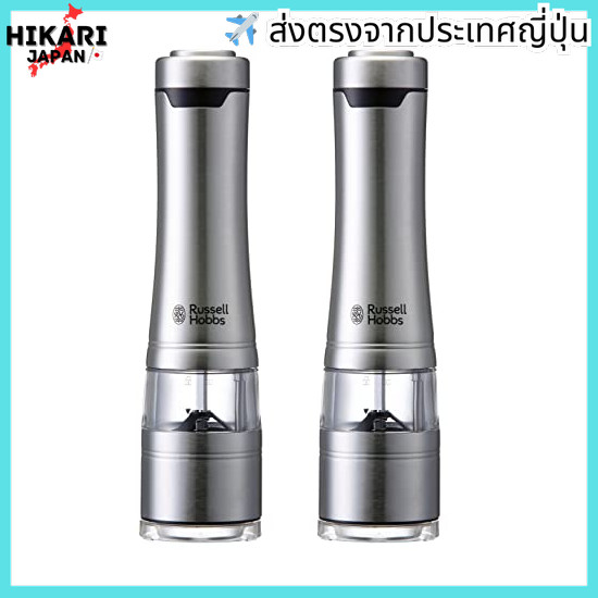 จากประเทศญี่ปุ่น✈ Russell Hobbs Russell Hobbs Electric Mill Salt & Pepper 2pcs 7922JPonth extended w