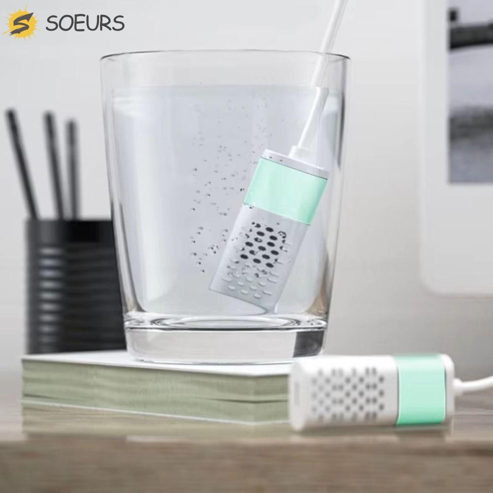 SOEURS แบบพกพาฆ่าเชื้อเครื่องทําน้ํา,USB ทันทีใช้ไฟฟ้าโซเดียม Hypochlorite Generator, Self-made ปลอดสารพิษ Easy To Operate Mini โซเดียม Hypochlorous Acid Ionizer Travel
