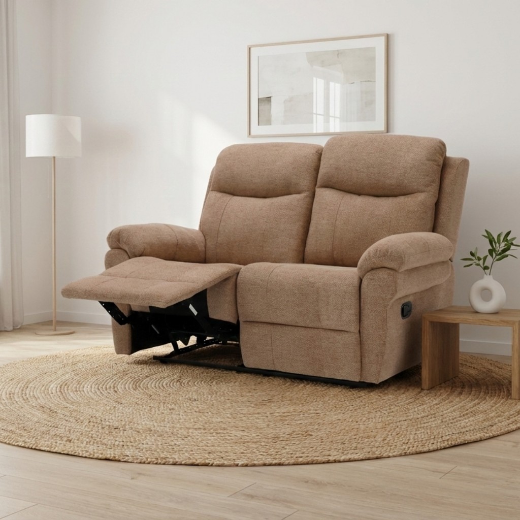 Looms เก้าอี้พักผ่อน รุ่น JOLYN สีส้มอ่อน (151x94x102 ซม.)  แบรนด์ LOOMS