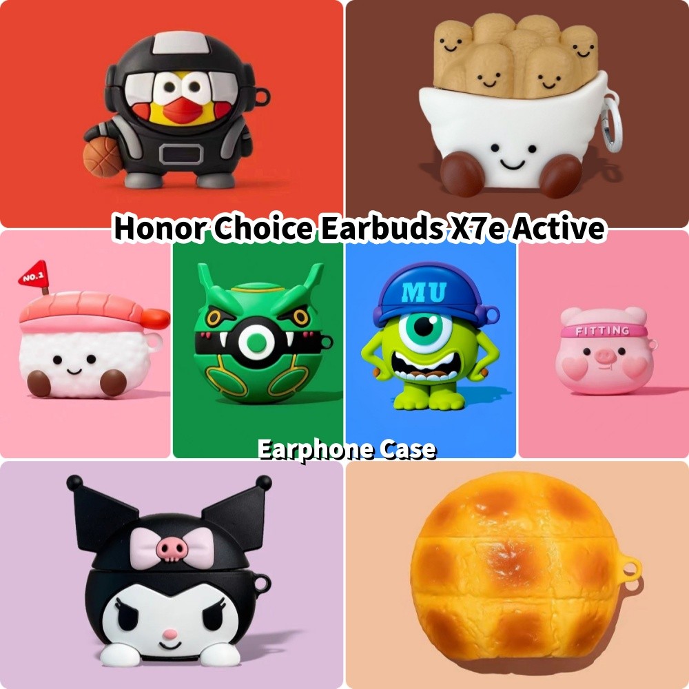 imamuraFor Honor Choice หูฟัง X7e Active Case Casing Soft Silicone Headphone Case Anime Cartoon NO.3