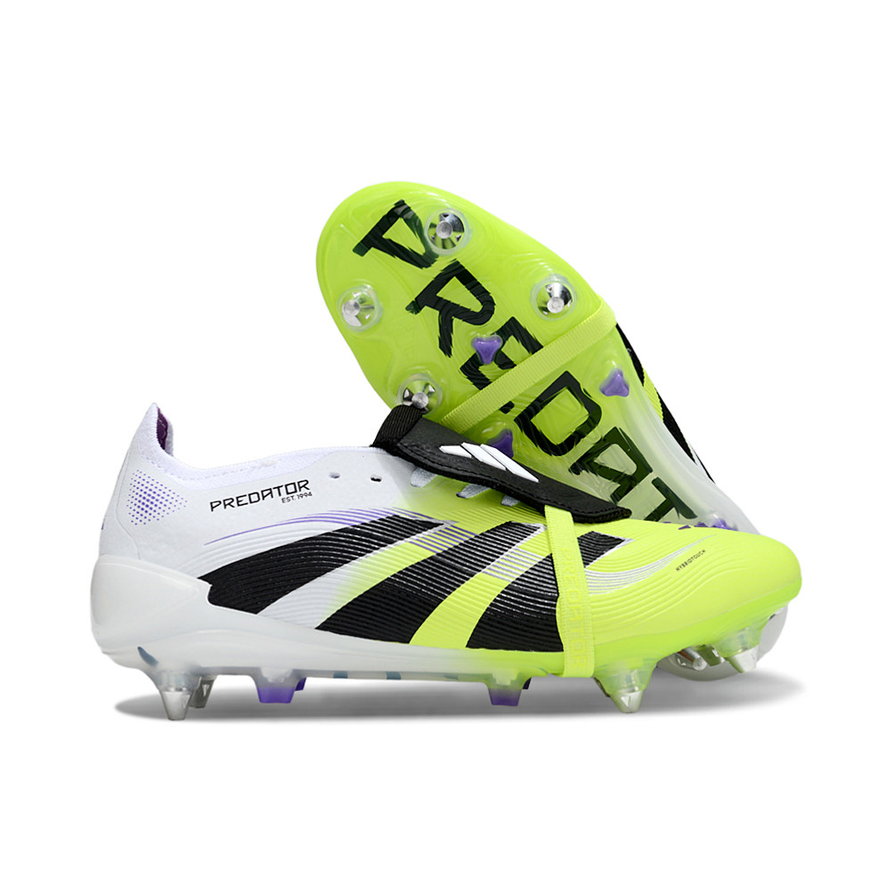 รองเท้าฟุตบอล Predator Accuracy+ 25th Edition ออกแบบโดย Beckham สบายในการสวมใส่และเหมาะสมสำหรับสนามก