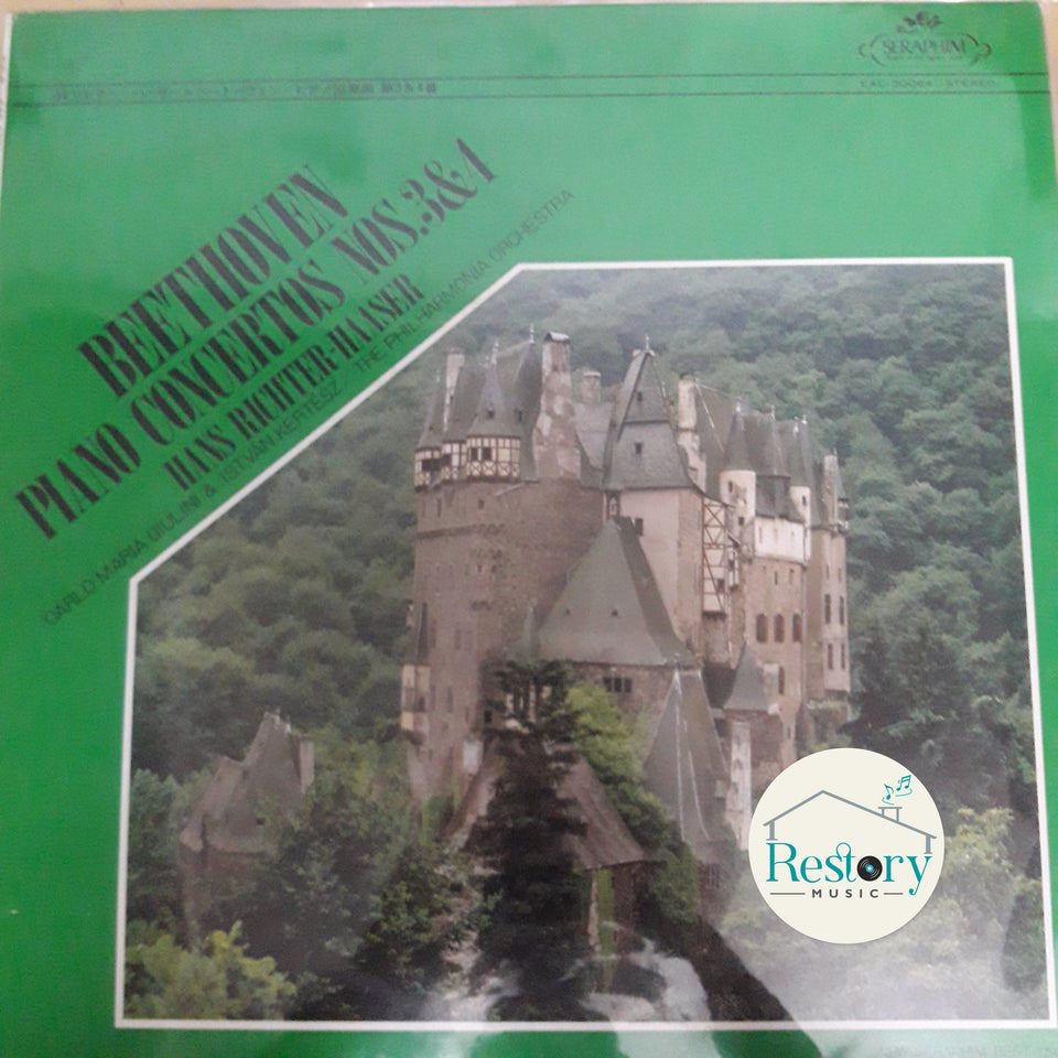 แผ่นเสียง Beethoven - Piano Concertos Nos.3&4 (Vinyl) (VG+)
