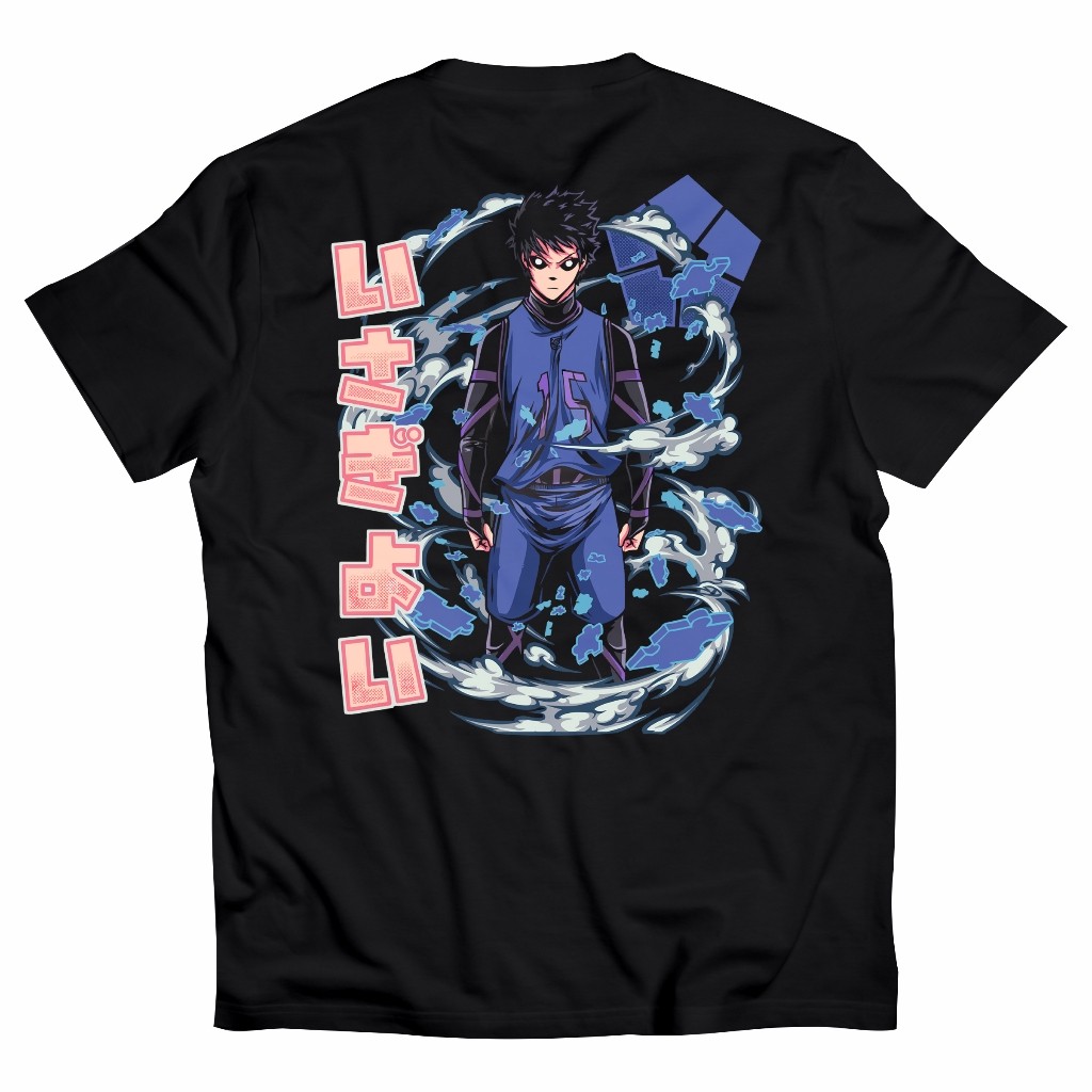 YOICHI ISAGI BLUE LOCK 08BL ANIME T-Shirt - เสื้อยืดอนิเมะ - เสื้อยืดโอเวอร์ไซส์
