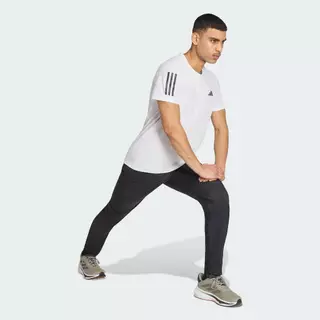 adidas วิ่ง เสื้อยืด Own the Run ผู้ชาย สีขาว IK7436