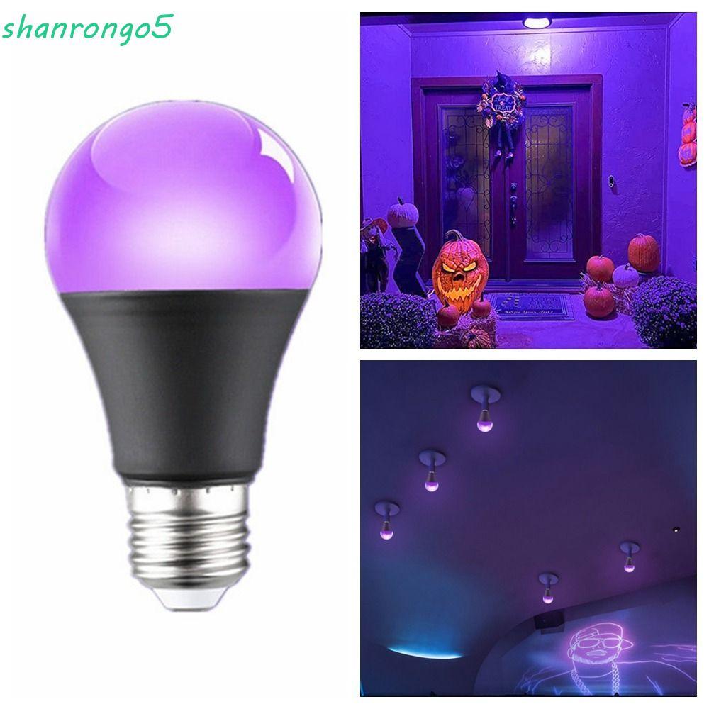 ZONAL UV Purple Bulb, 10W 85-265V Aluminium Purple Black Light Bulb, Floodlight E26/E27 Spiral 360 G