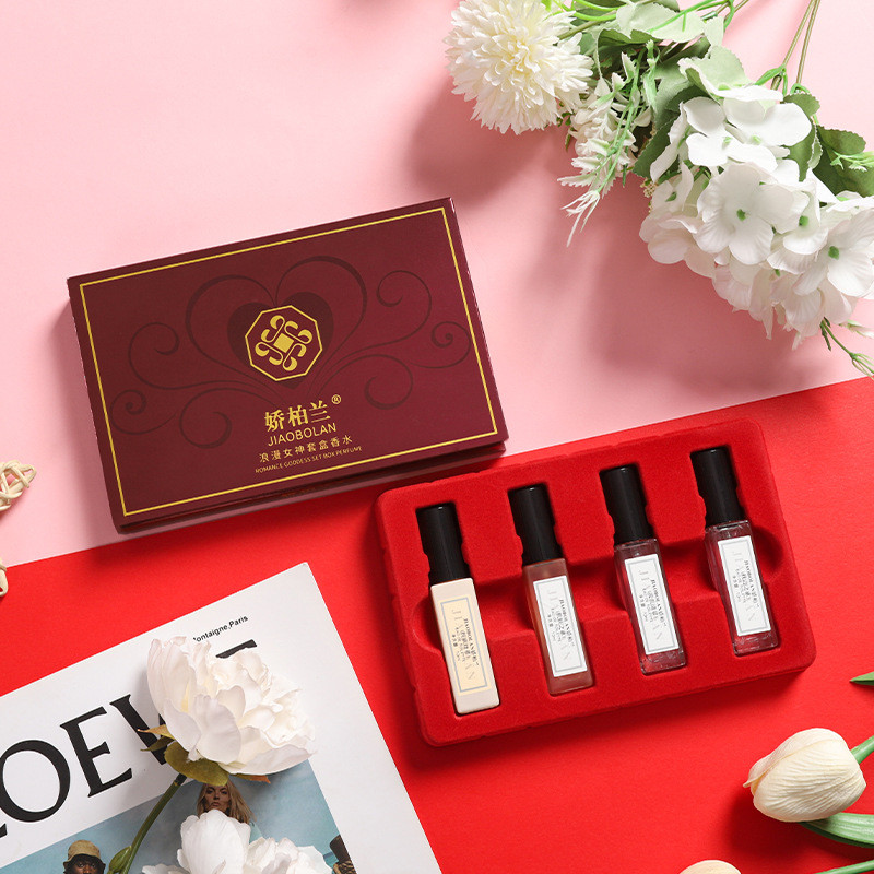 [คลังสินค้าพร้อม] Guerlain Romantic Goddess Perfume Set Lasting Ladies Fragrance WJG