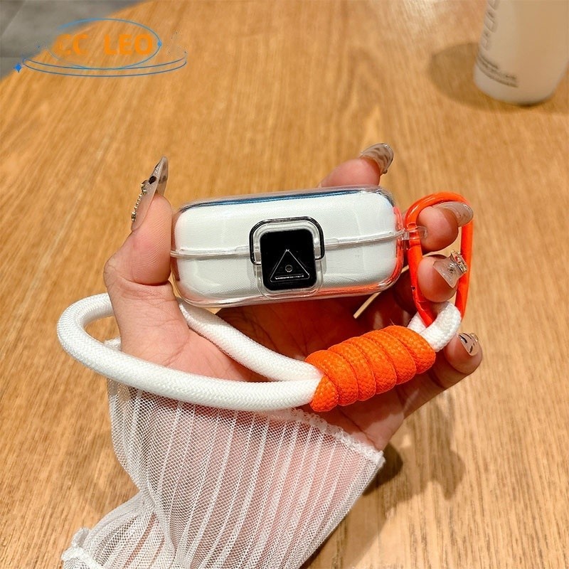 Case for Sony WF-C510 Cute Lanyard Pendant Clear Snap TPU Soft Case Suitable for Sony WF-C510 Protec