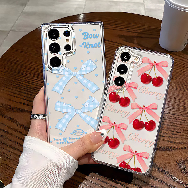 เคส ใส โทรศัพท์มือถือ For Samsung A07 A17 A36 A56 A55 A16 A37 A57 S26 S25 Ultra S24 FE A06 A05S A35 A15 A14 A73 A23 A24