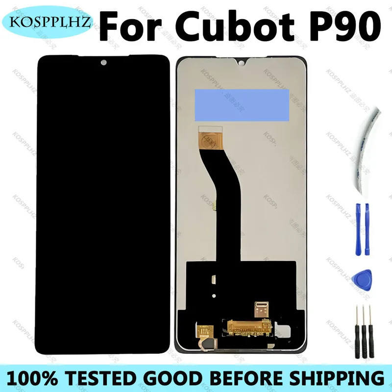 ทดสอบ 100% สําหรับ Cubot P90 หน้าจอ LCD โทรศัพท์สําหรับ Cubot P90 จอแสดงผล LCD Touch Screen Digitize