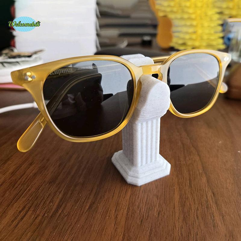 [WLB-t] Minimalist คอลัมน์โรมันแว่นตาผู้ถือคอลัมน์โรมันเครื่องประดับแว่นตา Desktop Organizer Home แล