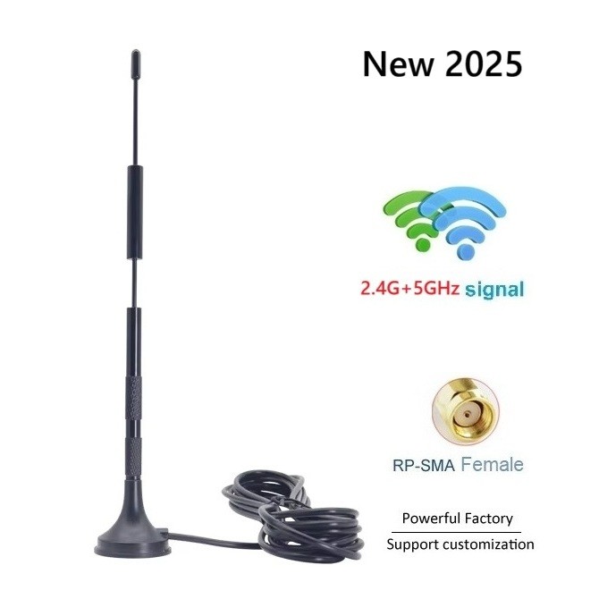 Wifi Antenna 14dBi 2.4G+5GHz Omni High Gain Signal Booster Long Rang Transmission