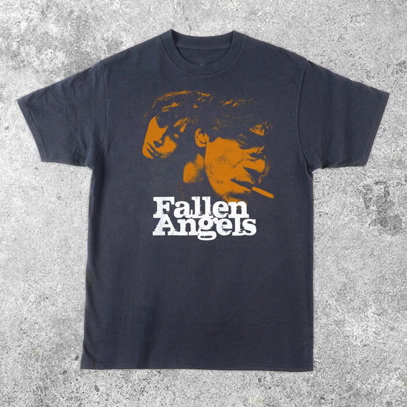เสื้อ Fallen Angels เสื้อภาพยนตร์ เสื้อ Wong Kar Wai เสื้อผ้าลายกราฟิก แขนสั้น สำหรับทุกเพศ ทั้งชายแ