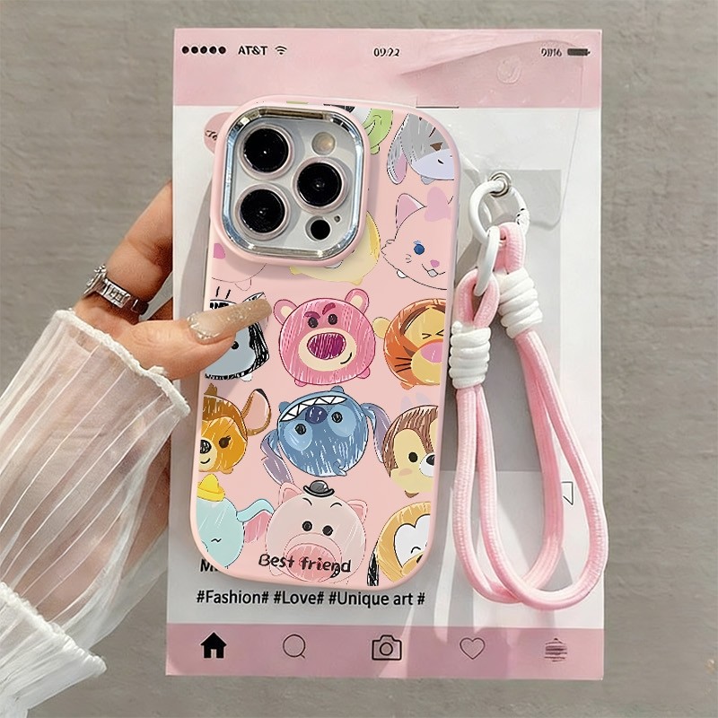 Realme Case + สร้อยข้อมือซิลิโคน Star Casing Case Realme C71 C75 C65 C63 C61 C21 C15 C2 C1 C67 C55 C