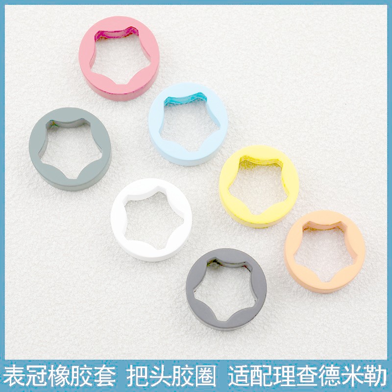 Crown Rubber Sleeve Head Rubber Ring ปรับให้เข้ากับ Richard Miller RM011 RM035 RM055 Rm010 นาฬิกาพร้