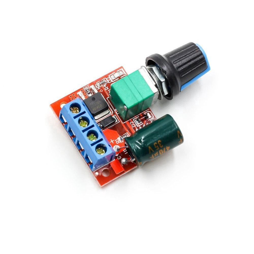 ส่งเร็วใน1วัน โมดูลสวิตช์ควบคุมความเร็ว มอเตอร์ DC-DC 4.5V-35V 5A 90W PWM DC 12V 24V