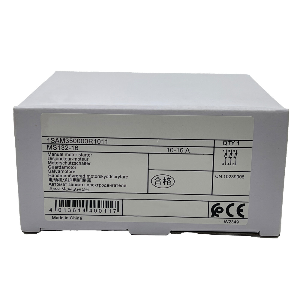 คุณภาพสูง MS132-16 1SAM350000 R1013 เบรกเกอร์มอเตอร์แบบแมนนวล ยี่ห้อใหม่ Ms132-16