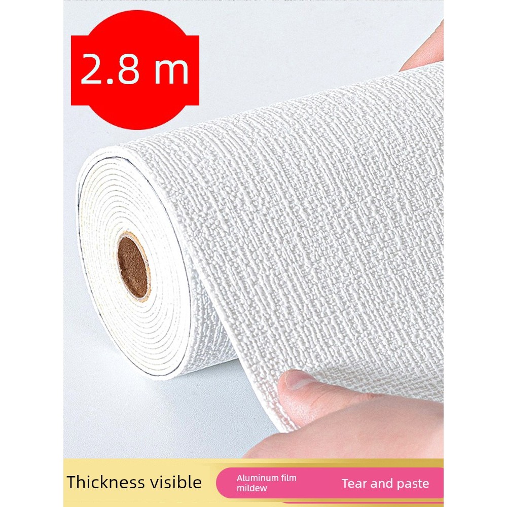 wallpaper ติดผนัง ตกแต่งห้อง วอลล์เปเปอร์สติกเกอร์ติดผนังสามมิติ3มิติในครัวเรือนกันน้ำและกันความชื้น