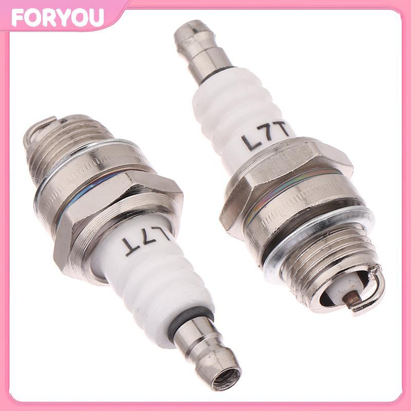 FORYOU 1/2/5 ชิ้น Sparkle Plug Universal L6RTC L7RTC L8RTC L8RTF เครื่องยนต์ขนาดเล็กมาตรฐานเครื่องกํ