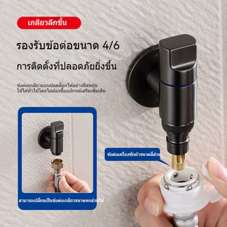 มาดามก๊อก ก๊อกน้ำ วาล์วทองเหลือง วาล์วน้ำ วาล์วฝักบัว วาล์วชักโครก เครื่องซักผ้า แบบติดผนัง
