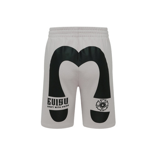 [EVISU] กางเกง Flower Cut Big Hills สีเบจ