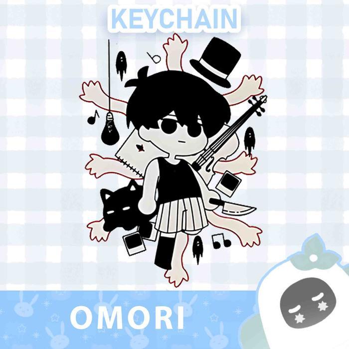 Ganci / Gantungan Kunci Akrilk ANIME OMORI - OMORI