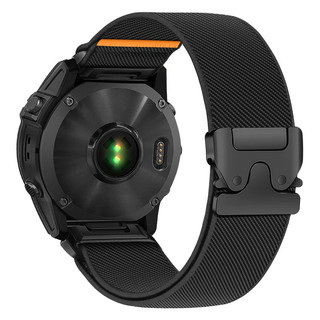 ร่มชูชีพสําหรับ Garmin Fenix 8 7 Pro 7S 6X 5X 5Plus Venu 3 47 มม.41 มม.ไนลอน 22 มม.26 มม.สร้อยข้อมือ Correa Garmin Forerunner สายคล้อง