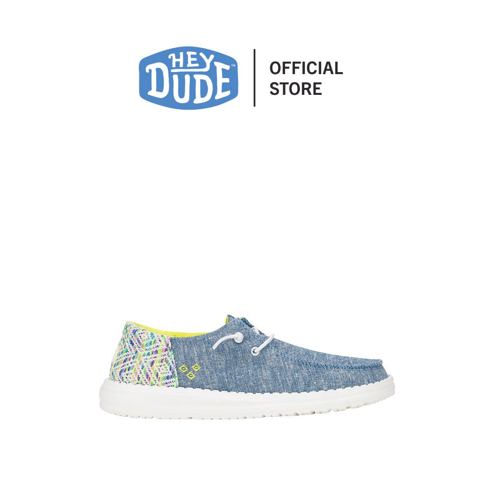 HEYDUDE รองเท้าลำลองผู้หญิง WENDY FUNK SURF BAJA รุ่น HD 43156-4NY - BLUE MULTI