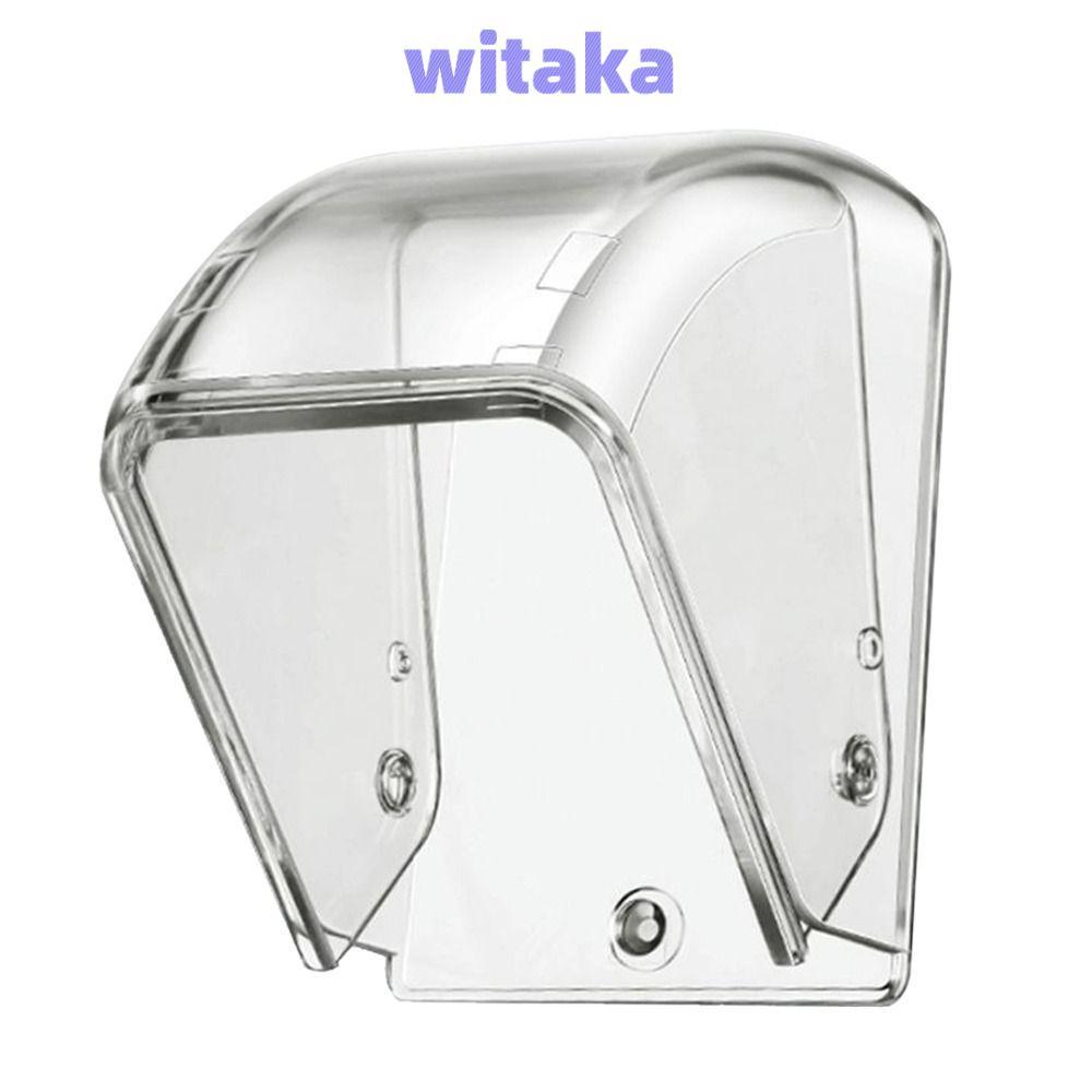 WITAKA Ring Doorbell Cover, Rain Cover, พลาสติกกันน้ําแบบพกพาอเนกประสงค์ไร้สาย Doorbell Cover Doorbe
