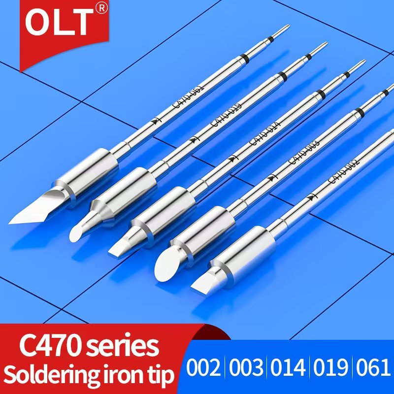 C470 หัวแร้งเคล็ดลับ C470-002 C470-014 C470-019 C470-003 C470-061 ปลายบัดกรีใช้งานร่วมกับ JBC T470HD