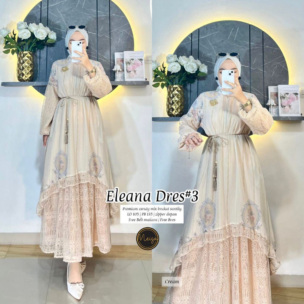 0603 ELEANA DRESS 3 โดย MeiSa ORIGINAL